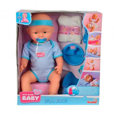 105030044 Кукла "Новорожденный мальчик с аксессуарами"