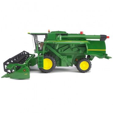 02132 Игрушка из пластмассы Bruder Комбайн John Deere T670i