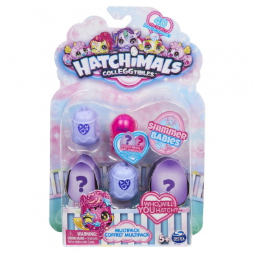 6060650 Набор фигурок Hatchimals S10 Блестящие малыши 4 шт