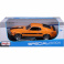 31453 Машинка die-cast 1970 Ford Mustang Mach 1, 1:18,  оранжевая с принтом, открывающиеся двери