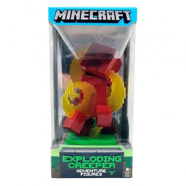 TM08448 Игрушка Фигурка Minecraft Adventure Figures серия 3 Creeper in Fire 10см Jinx