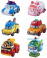 ZR-915 Игровой набор Robocar Poli из 6 трансформеров мини