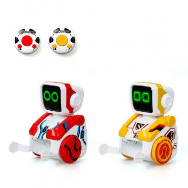 88549S Игрушка из пластмассы Робот футболист Кикабот Двойной набор
