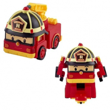 ZR-915 Игровой набор Robocar Poli из 6 трансформеров мини