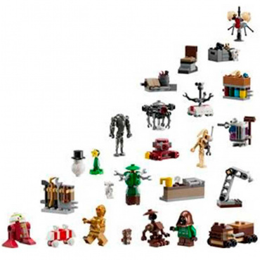 75418 Консруктор Star Wars Адвент-календарь 2025-2026 75418 Консруктор Star Wars Адвент-календарь 2025-2026