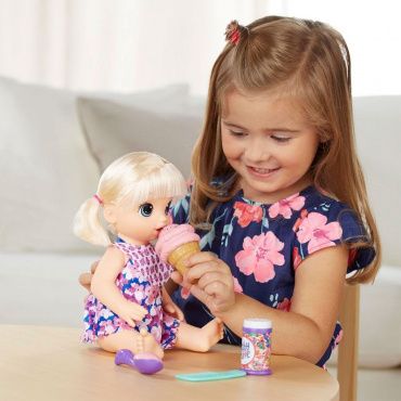 C1090 Игрушка Baby Alive 'Малышка с мороженым'