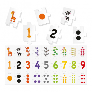 IT21093 Настольная игра для детей с 3 лет "1-2-3. Обучение счету" Headu