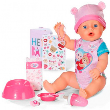 42482 Игрушка BABY born Интерактивная кукла Эмма с магическими глазками, 43 см.