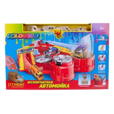 YYL563843 Игровой набор COLORAMA автомойка - сушка машинок МЧС