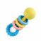 E0024_HP Игрушка для малышей прорезыватель - погремушка "Улыбка"