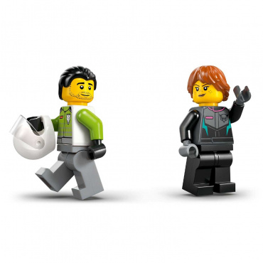 60489 Конструктор Сити "Реактивный самолет против автомобиля"