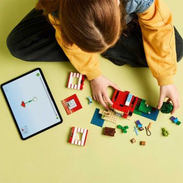 21275 Конструктор Майнкрафт "Дом в джунглях из TNT"