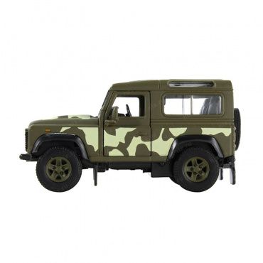 42392CM Игрушка модель военной машины 1:34-39 Land Rover Defender