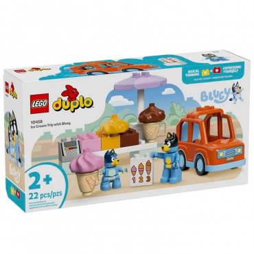 10458 Конструктор Дупло "Поездка за мороженым с Bluey" 10458 Конструктор Дупло "Поездка за мороженым с Bluey"