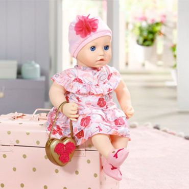 702031 Игрушка Baby Annabell Одежда Цветочная коллекция Делюкс, кор.