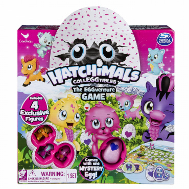 98234 Настольная игра Hatchimals + 4 коллекционные фигурки