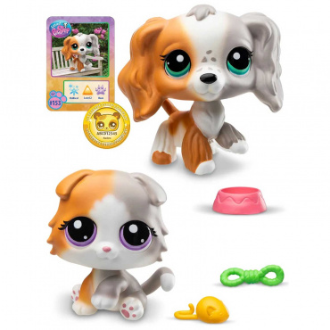 00626_LPS Набор "Пара друзей": две фигурки мини-животных с аксессуарами, Littlest Pet Shop