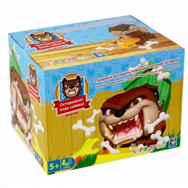 Т13557 1toy Игродром Игра настольная "Злая собака мини"