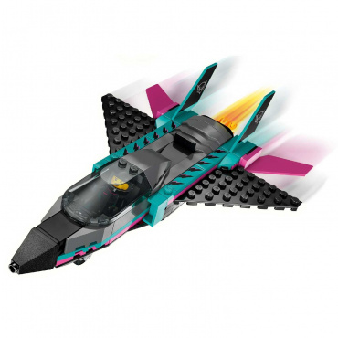 60489 Конструктор Сити "Реактивный самолет против автомобиля"