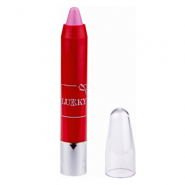 Т16764 Детская помада-карандаш для губ марки "Lukky", цвет розовый, блистер