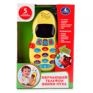 B391566-R2 Обучающий телефон "Умка" "Винни-Пух"