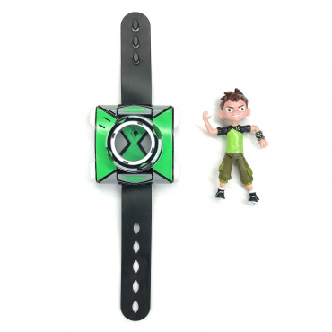 76935 Игровой набор базовый Ben 10 (фигурка Бена 12,5 см + часы Омнитрикс)