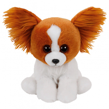 41206 Игрушка мягконабивная Щенок Barks серии "Beanie Babies", 15 см