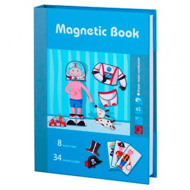 TAV029 Развивающая игра Magnetic Book Интересные профессии