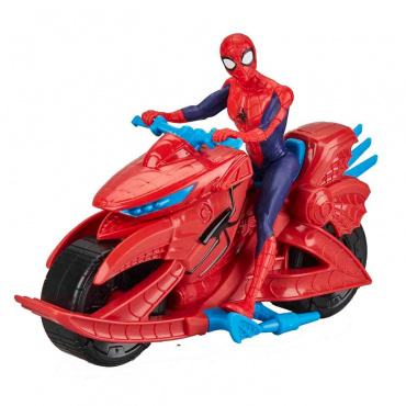 E3368 Игровой набор Человек-паук 15 см с транспортом