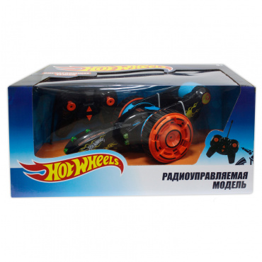 Т10967 Игрушка Hot Wheels трюковая трёхколёсная машина-перевёртыш на р/у, 27MHz, вращение на 360°