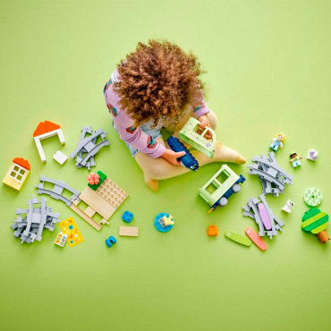 10427 Конструктор Дупло "Интерактивный поезд приключений" 10427 Конструктор Дупло "Интерактивный поезд приключений"