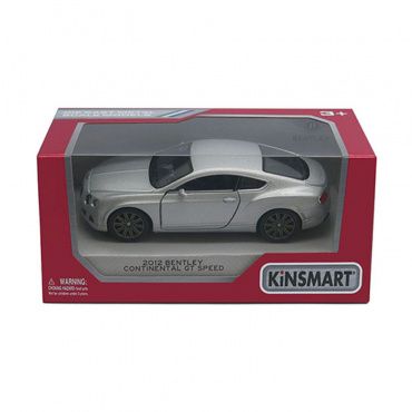 KT5369W Игрушка.Модель автомобиля инерц."2012 Bentley Continental GT Speed" 1:38