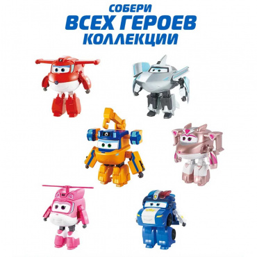 EU780210 Игрушка из пластмассы Супер Крылья Трансформер Джетт (8 сезон)