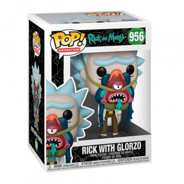 55250 Фигурка Funko POP! Мультсериал Рик и Морти. Рик с Глорзо (Rick & Morty Rick with Glorzo)