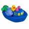 ВВ2755 Набор игрушек для купания, Bondibon, Корабль, дельфин, утенок, черепаха