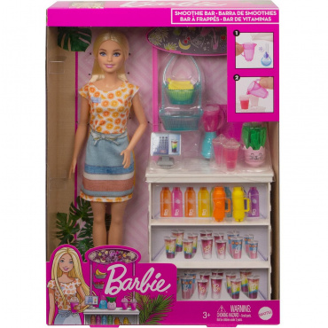 GRN75 Игровой набор Barbie Смузи-бар