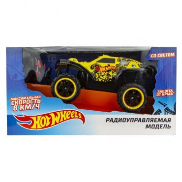 Т10982 Игрушка Hot Wheels багги бигвил на р/у, со светом, мягкий съёмный корпус, защита от влаги