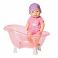 700044 Игрушка my first Baby Annabell Кукла твердотелая с ванночкой, 30 см.