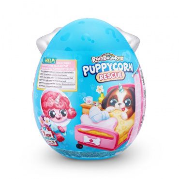 9261 Игровой набор Rainbocorns сюрприз в яйце Puppycorn Rescue в асс.