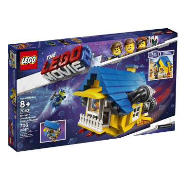 70831 Конструктор The Lego Movie "Дом мечты: Спасательная ракета Эммета!"