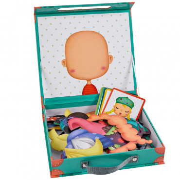 R1520_EKK Головоломка "Магия магнитов"  пазл Смешное лицо