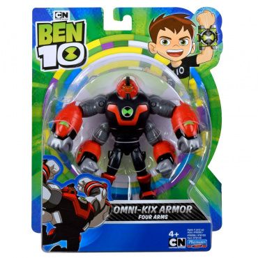 76148 Игрушка из пластмассы Ben 10 Фигурка 12.5 см, Бронированный Силач