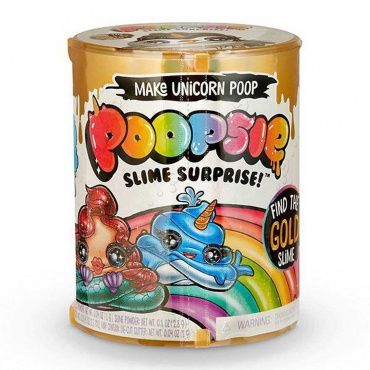 555773 Набор для создания слайма Poopsie Surprise Unicorn золотой 10 сюрпризов волна 2