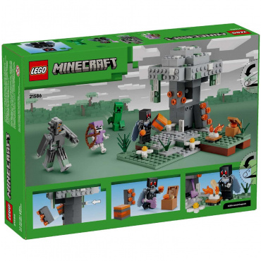 21586 Конструктор Майнкрафт "Бледный сад"
