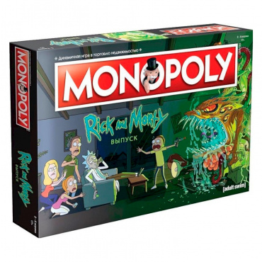 503386 Настольная игра Монополия. Рик и Морти