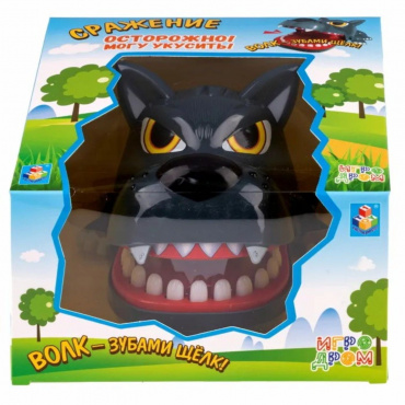 Т13546 1toy Игродром Игра настольная "Волк - зубами щёлк"