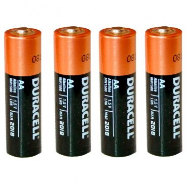 DUR AA Эл. пит. алкал DURACELL LR6/MN1500 4BP тип AA 1.5V, блистер 4 шт.