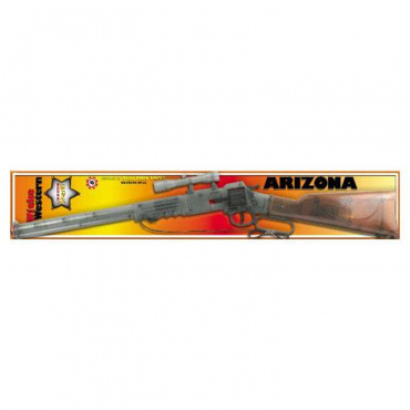 0395-07F Игрушка Винтовка Arizona Агент 8-зарядные Rifle 640mm, упаковка-карта