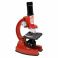 21364 Набор для опытов с микроскопом и аксессуарами, 36 предметов, красный, пластмасса