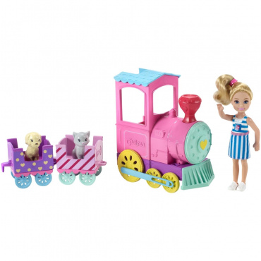 FRL86 Игровой набор Barbie "Челси и поезд"